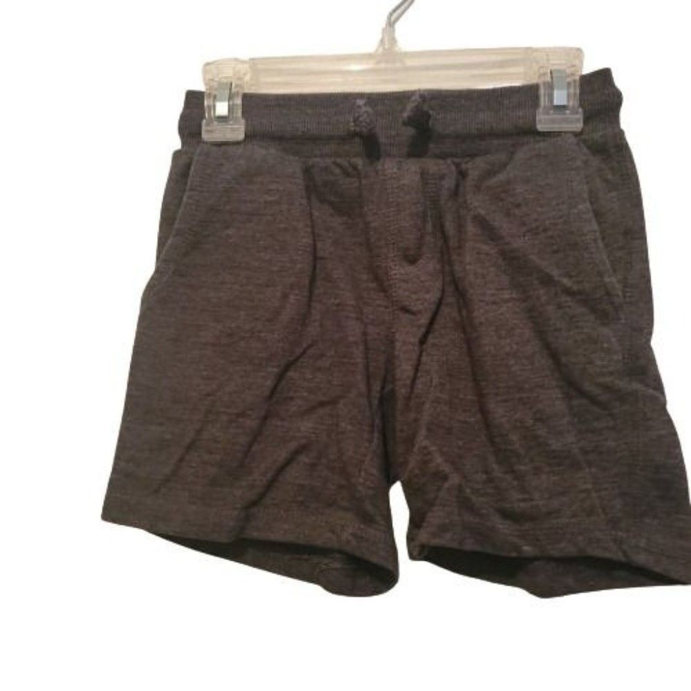 Faze 1 Boys Gray Slash Pockets Elastic Waist Drawstring Jogger Shorts Size 5
